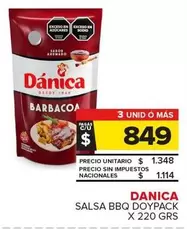 Dánica - Salsa Bbq Doypack