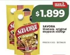 Savora - Mostaza original