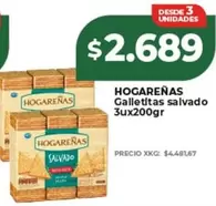 Hogareñas - Galletitas salvado