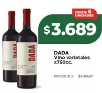 Dada - Vino varletales