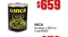 Inca - Arvejas x 350 Gr. Cód:10937