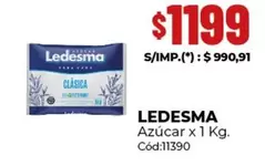 Ledesma - Azúcar x 1 Kg