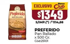 Preferido - Pan Rallado