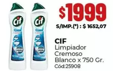 Cif - Limpiador Cremoso