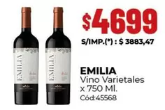 Emilia - Vino Varietales