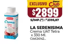 X$ - Crema UAT Tetra