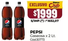 Pepsi - Gaseosa