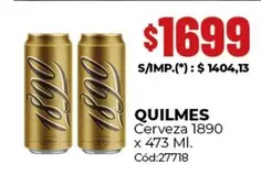 Quilmes - Cerveza 1890