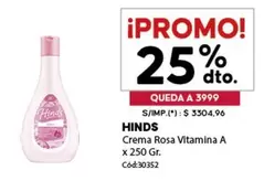 Hinds - Crema Rosa Vitamina A