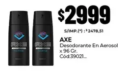 Axe - Desodorante En Aerosol