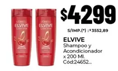 Elvive - Shampoo y Acondicionador