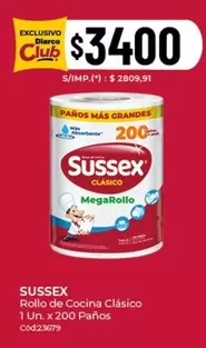 Sussex - Rollo de Cocina Clásico