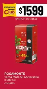 Rosamonte - Yerba Mate 55 Aniversario