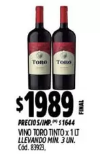 Toro - VINO TINTO