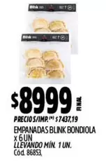 EMPANADAS BONDIOLA x6UN