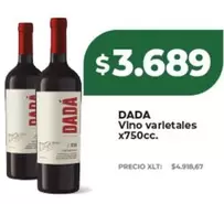 Dada - Vino varietales