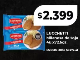 Lucchetti - Milanesa de soja