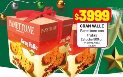 Panettone con frutas