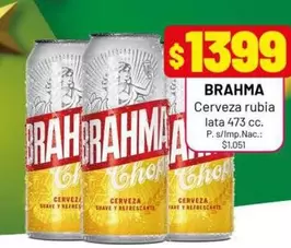 Brahma - Cerveza rubia