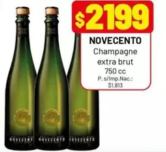 Novecento - Champagne extra brut