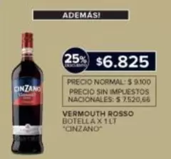 Cinzano - VERMOUTH ROSSO