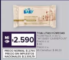 Flow - TOALLITAS HÜMEDAS