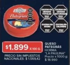 La paulina - QUESO PATEGRÁS