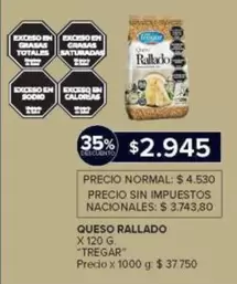 Tregar - QUESO RALLADO
