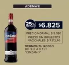 Cinzano - VERMOUTH ROSSO