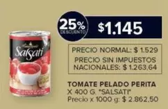 Salsati - TOMATE PELADO PERITA