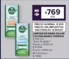 X$ - LIMPIADOR PARA DILUIR COCINA/BAÑO/VIDRIOS