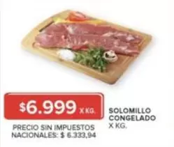 X$ - SOLOMILLO CONGELADO