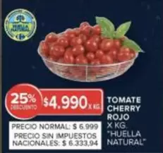 Rojo - TOMATE CHERRY ROJO