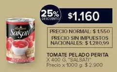 Salsati - TOMATE PELADO PERITA