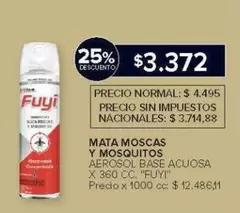 Fuyi - MATA MOSCAS Y MOSQUITOS