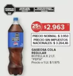 Pepsi - GASEOSA COLA REGULAR