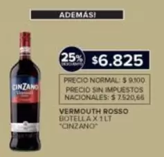 Cinzano - VERMOUTH ROSSO