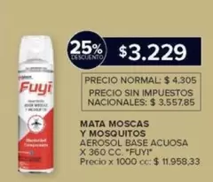 Fuyi - MATA MOSCAS Y MOSQUITOS