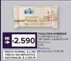 Flow - TOALLITAS HÚMEDAS