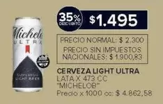 Ultra - CERVEZA LIGHT ULTRA