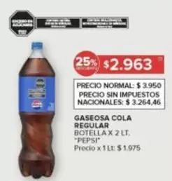 Pepsi - GASEOSA COLA REGULAR