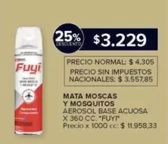 Fuyi - MATA MOSCAS Y MOSQUITOS