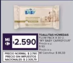 Flow - TOALLITAS HUMEDAS