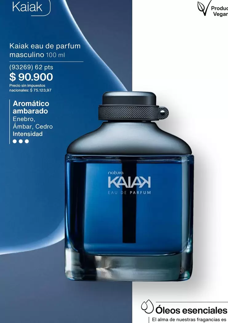 Natura - eau de parfum masculino 100ml