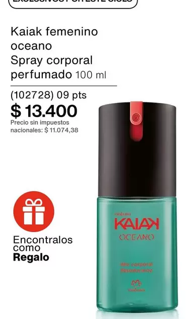 oceano Spray corporal perfumado 100 ml