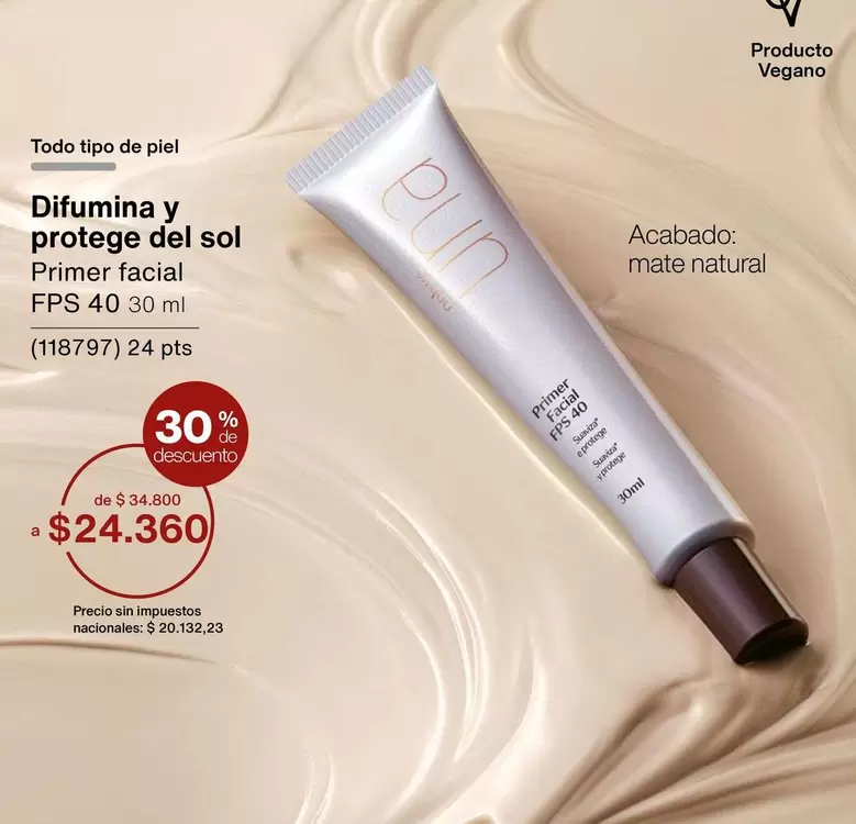 Sol - Primer facial FPS 40 30 ml