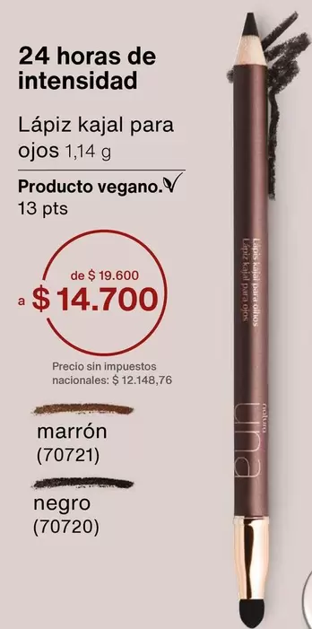 Negro - Lápiz kajal para ojos