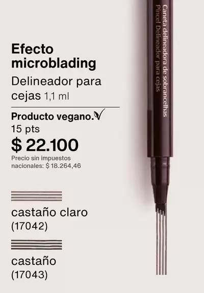 Efecto - Delineador para cejas