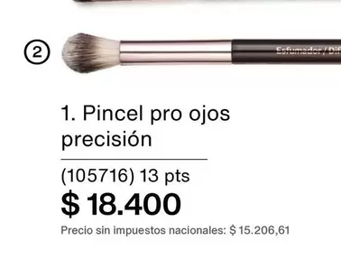 Pro - Pincel pro ojos precisión