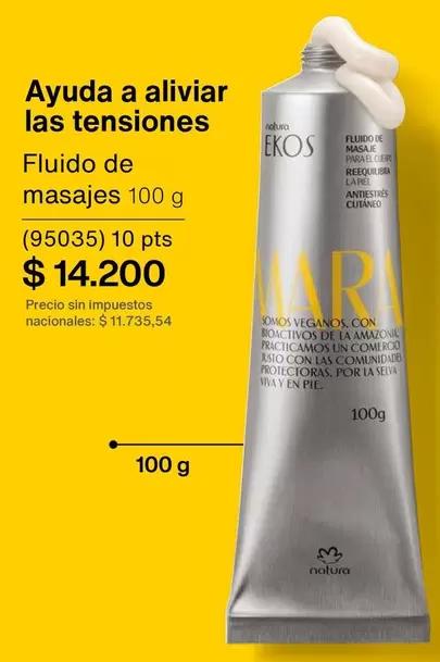 Amazonia - Fluido de masajes 100 g